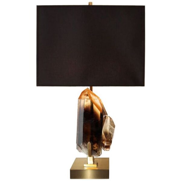 Stone form lamp